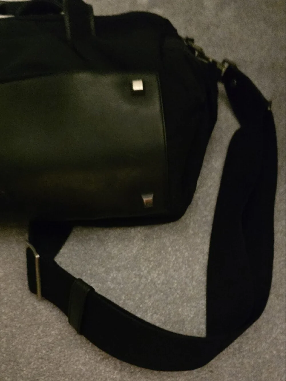 Vintage Jack Spade Black Men’s (Unisex) Messenger Bag- Tactical Travel Briefcase